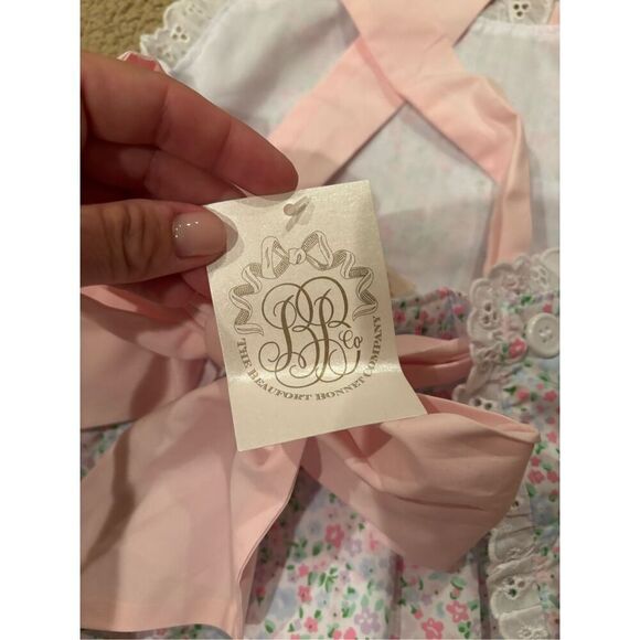 NWT The Beaufort Bonnet Company Sisi Sunsuit - Mountain Brook Mini Floral With P - Picture 5 of 6